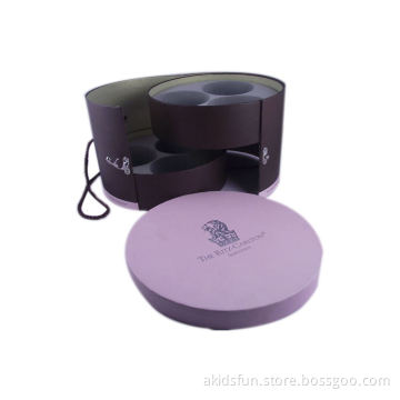 Ronud Box with Metal Clip
